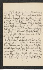 Nachlass Franz Steindachner, Brief von Madz? an Franz Steindachner (27.04.1881), Inv.Nr. 322.01, Seite 2